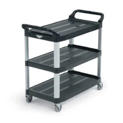 Vollrath® 97007 Black 40" Multi-Purpose Plastic Cart