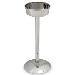 Vollrath® 47611 Mirror Finish S/S Single Bottle Wine Bucket Stand