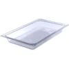 Carlisle 10200B07 StorPlus Clear Full Size X 2.5" D Food Pan