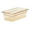 Cambro® 34HP150 Amber High Heat 1/3 Size X 4" D Food Pan