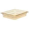 Cambro® 22HP150 Amber High Heat 1/2 Size X 2-1/2" D Food Pan