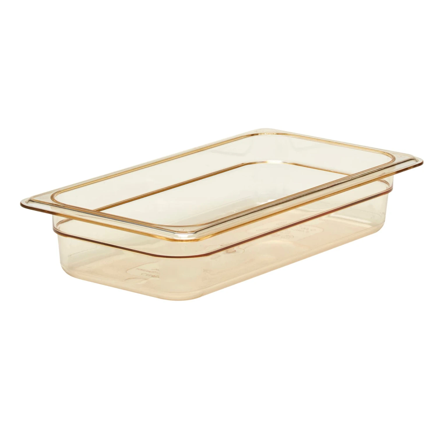 Cambro® 32HP150 Amber High Heat 1/3 Size X 2-1/2" D Food Pan