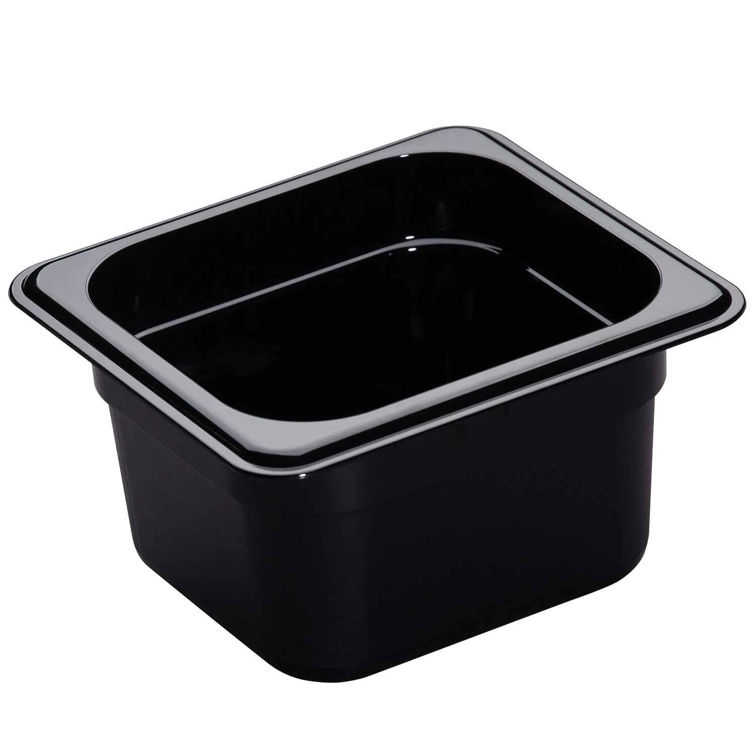Cambro® 64HP110 Black High Heat 1/6 Size X 4" D Food Pan