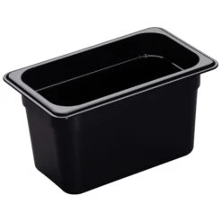 Cambro® 46HP110 Black High Heat 1/4 Size X 6" D Food Pan