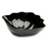 Delfin SHL-1013-10 3.5 Qt. Black Clam Shell Bowl