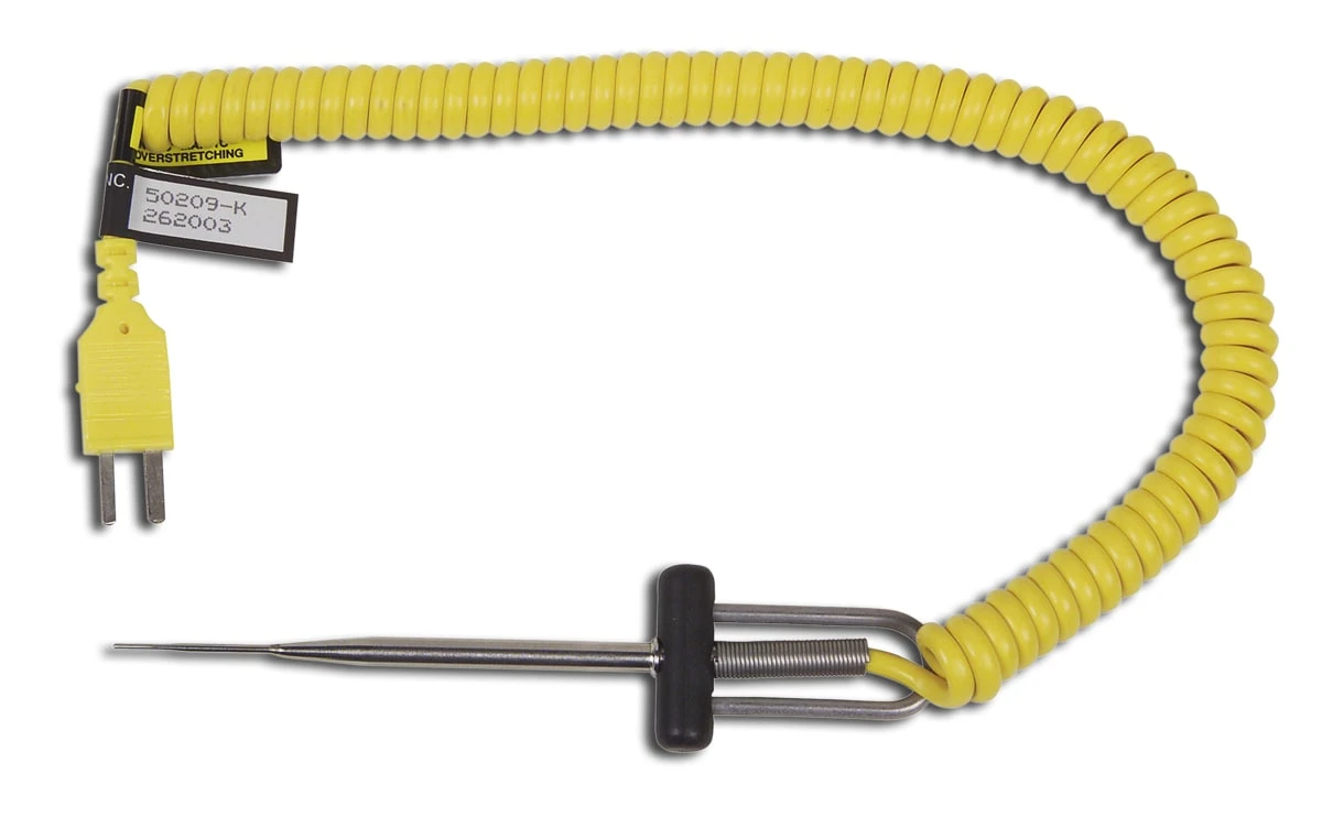 Cooper-Atkins® 50209-K Type K Coil Cable MicroNeedle Probe