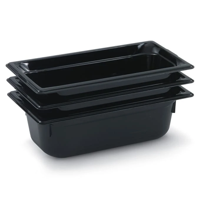 Vollrath 9034420 Super Pan® Black 1/3 Size X 4" D Food Pan