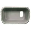 AyrKing B302G Gray 7-3/4" Plastic Lug With Hole