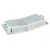 Vollrath® 77400 Full Size S/S Hinged Dome Cover With Handles