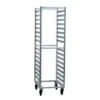 New Age Industrial NS648 Aluminum Full Height Mobile Poly Box Rack