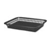 TableCraft 1079BK Grande Mas Black 11.75 X 8.5" Platter Basket - Dozen