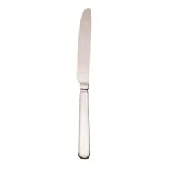World Tableware 213 5502 Baguette 9-3/4" Fluted Dinner Knife - Dozen
