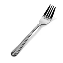 Bon Chef S1307 Gothic Stainless Steel Salad / Dessert Fork - Dozen
