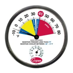 Cooper-Atkins® 212-159-8 Cooler / Freezer Thermometer