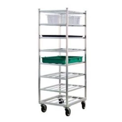 New Age Industrial 1358 Mobile Universal Open Frame Cart With Shelves