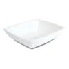 Delfin BRC-1311ME-020 4-1/4 Qt. White Melamine Rectangular Metro Bowl