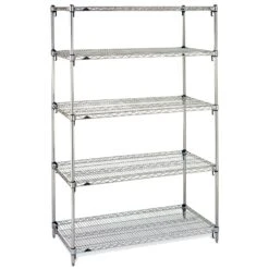 Metro 5A337C Super Adjustable Super Erecta 18 X 36 X 74" Starter Kit
