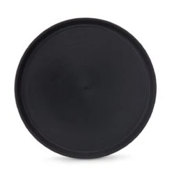 Traex 1474-0606 Black Plastic 14 In Round T-Rex Non-Skid Tray