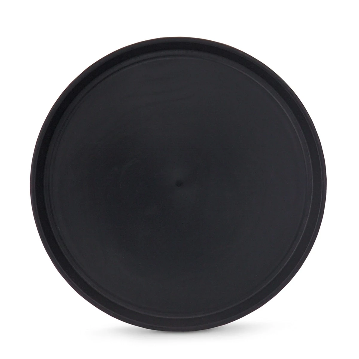 Traex 1474-0606 Black Plastic 14 In Round T-Rex Non-Skid Tray