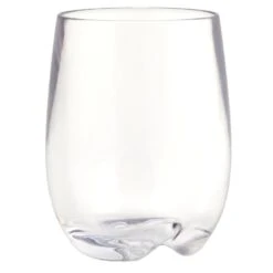 Strahl® 407503 8 Oz Clear Stemless Wine Glass - 12 / CS
