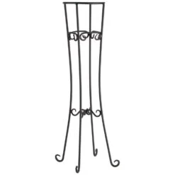 American Metalcraft WICS34 Blk Ironworks Wrought Iron Champagne Stand
