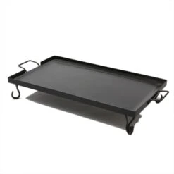 American Metalcraft GS27 Full Size Wrought Iron Griddle With Stand