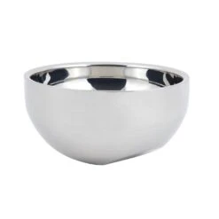 Bon Chef 61267 Stainless Steel Angled Double Wall 76 Oz. Serving Bowl