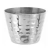 American Metalcraft HAMSC Hammered S/S 2.5 Oz Sauce Cup - Dozen