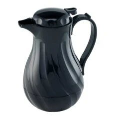 Browne Foodservice 744223 40 Oz. Insulated Black Coffee Server
