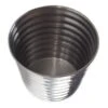 American Metalcraft RSC4 Ribbed S/S 4 Ounce Sauce Cup - Dozen