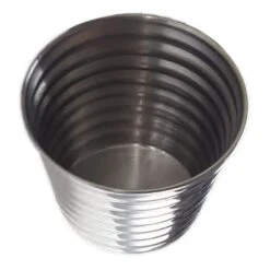 American Metalcraft RSC4 Ribbed S/S 4 Ounce Sauce Cup - Dozen