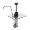 Server Products 87630 Stainless Steel 2 Oz. Pump For 1/6 Size Pan