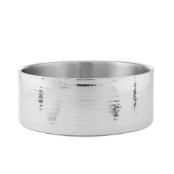 American Metalcraft DWBH12 Hammered S/S 220 Oz Double Wall Bowl