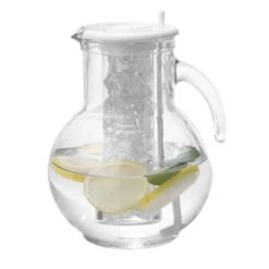 Libbey Gourmet Display® JC100 Small .5 Gallon Glass Pitcher With Ice Core