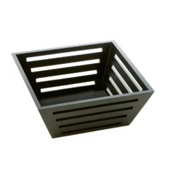 American Metalcraft TWBB94 Birch Tapered 9.5" Square Bread Basket