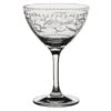 MCC 4854RA354 Vintage Dots 8 Oz Martini/Cocktail Glass - 24 / CS