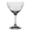 MCC 4854RB354 Vintage Lace 8 Oz Martini/Cocktail Glass - 24 / CS