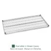 Olympic Storage J2442K Green 24" X 42" Wire Shelf