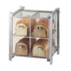 Cal-Mil 1146-74 One By One Silver 4-Drawer Bread Case