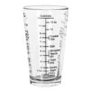 Libbey 1639/1918M 16 Oz. Graduated Measuring Glass - 8 / CS