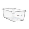 Araven 09835 Clear Full Size X 8"D Food Pan - 6 / CS