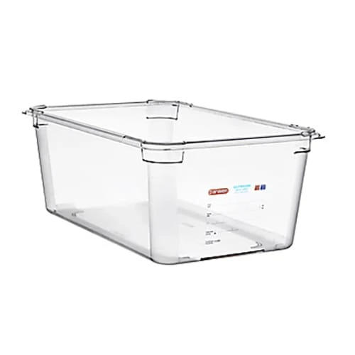 Araven 09835 Clear Full Size X 8"D Food Pan - 6 / CS
