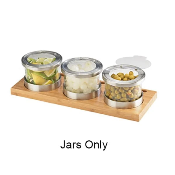 Cal-Mil 1851-4HL 16 Ounce Mixology Jar With S/S Hinged Lid