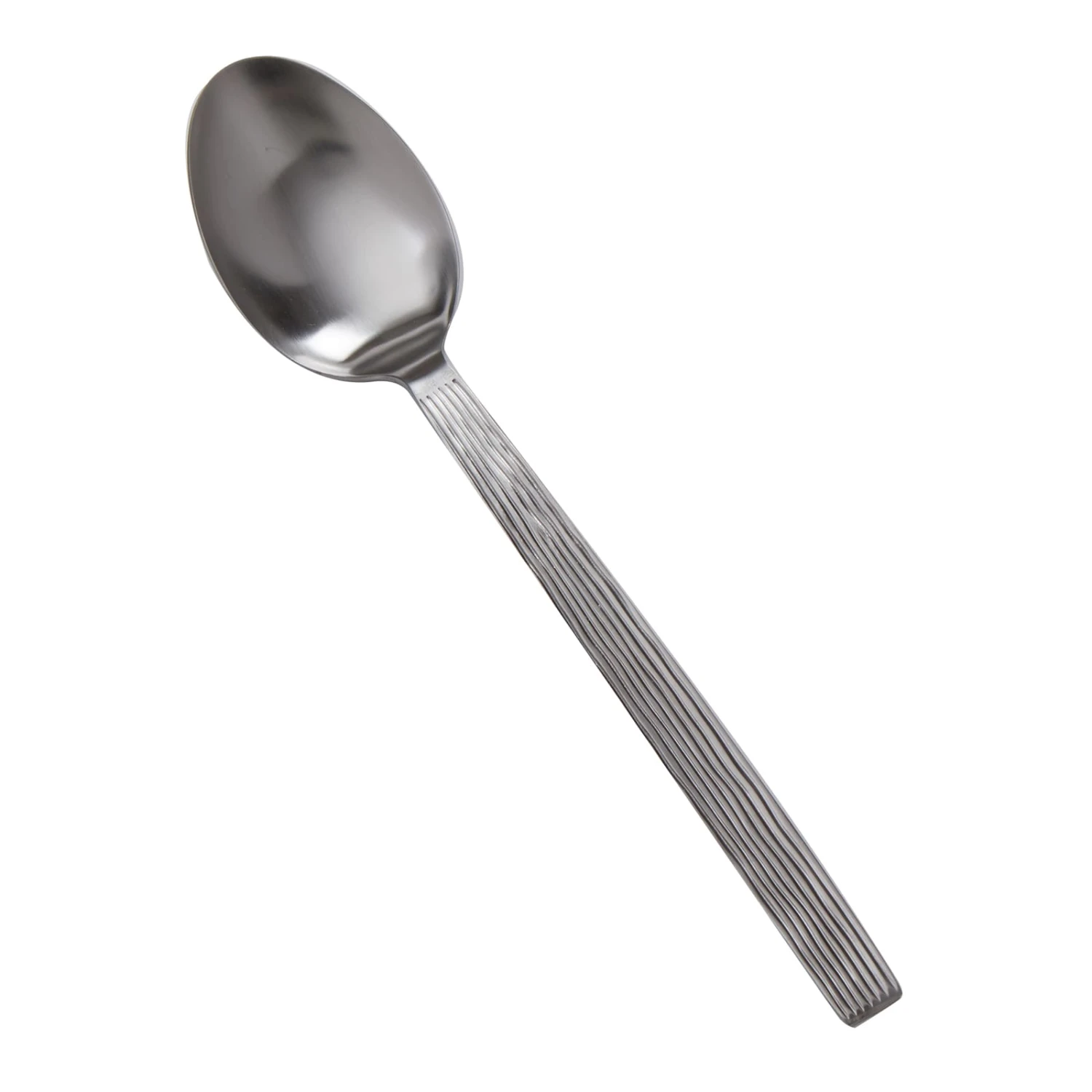 American Metalcraft WVASP Wavy Aged 13.25 In. Solid S/S Serving Spoon