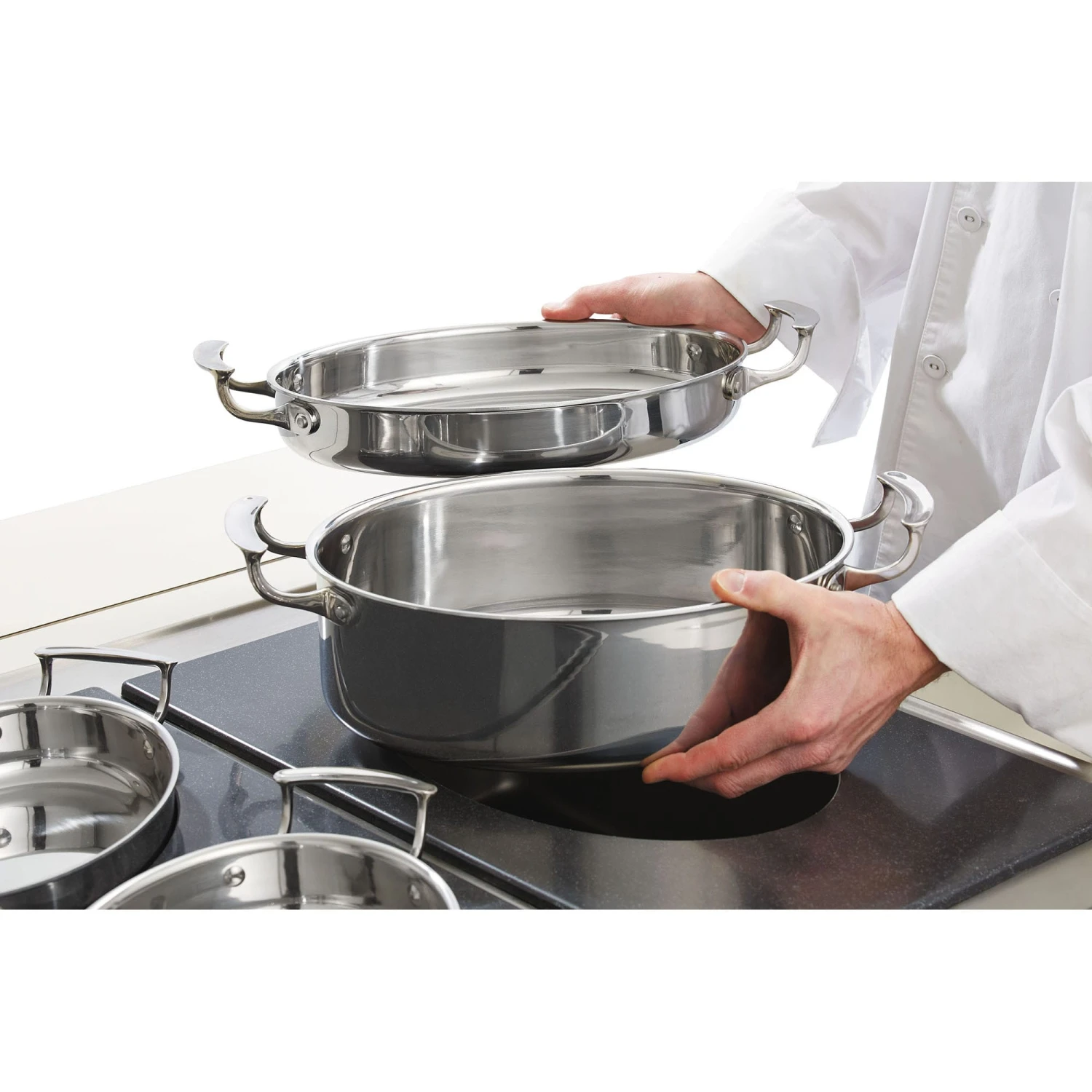 Vollrath 49452 12 X 8.5 X 4" Induction Au Gratin Dish