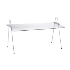 G.E.T. EB702E Acrylic Sneeze Guard With Support Legs