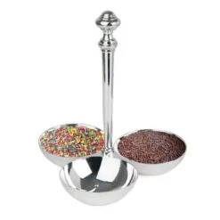 Eastern Tabletop 7630 3-Compartment 5 Ounce Condiment Caddy