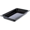 Carlisle 10200B03 Black Full Size X 2.5" D Food Pan