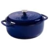 Lodge® EC6D32 Indigo 6 Quart Cast Iron Dutch Oven With Lid