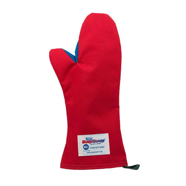 Tucker Safety Products 56150 Red 15" Conventional Style Oven Mitt